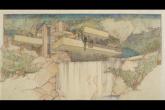 Frank Lloyd Wright, Edgar J. Kaufmann House, “Fallingwater,” Mill Run, Pennsylvania, 1934-37.